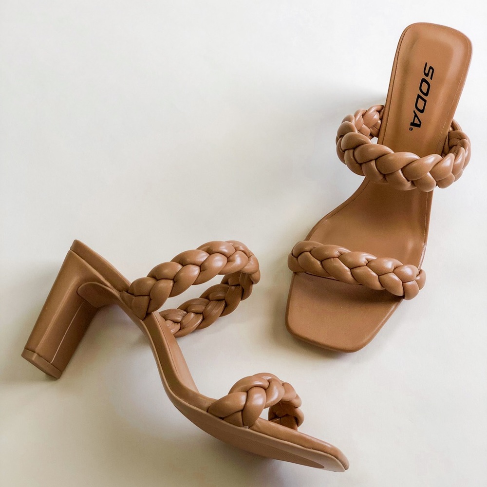 Braided Heels